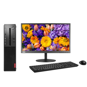 聯(lián)想/Lenovo 啟天M420-D008（C）+ThinkVision TE20-14 （19.5英寸） 臺式計算機