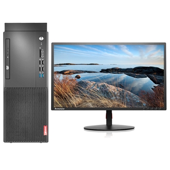 聯(lián)想/Lenovo 啟天M435-B011+ThinkVision TE23-10(23英寸) 臺式計算機